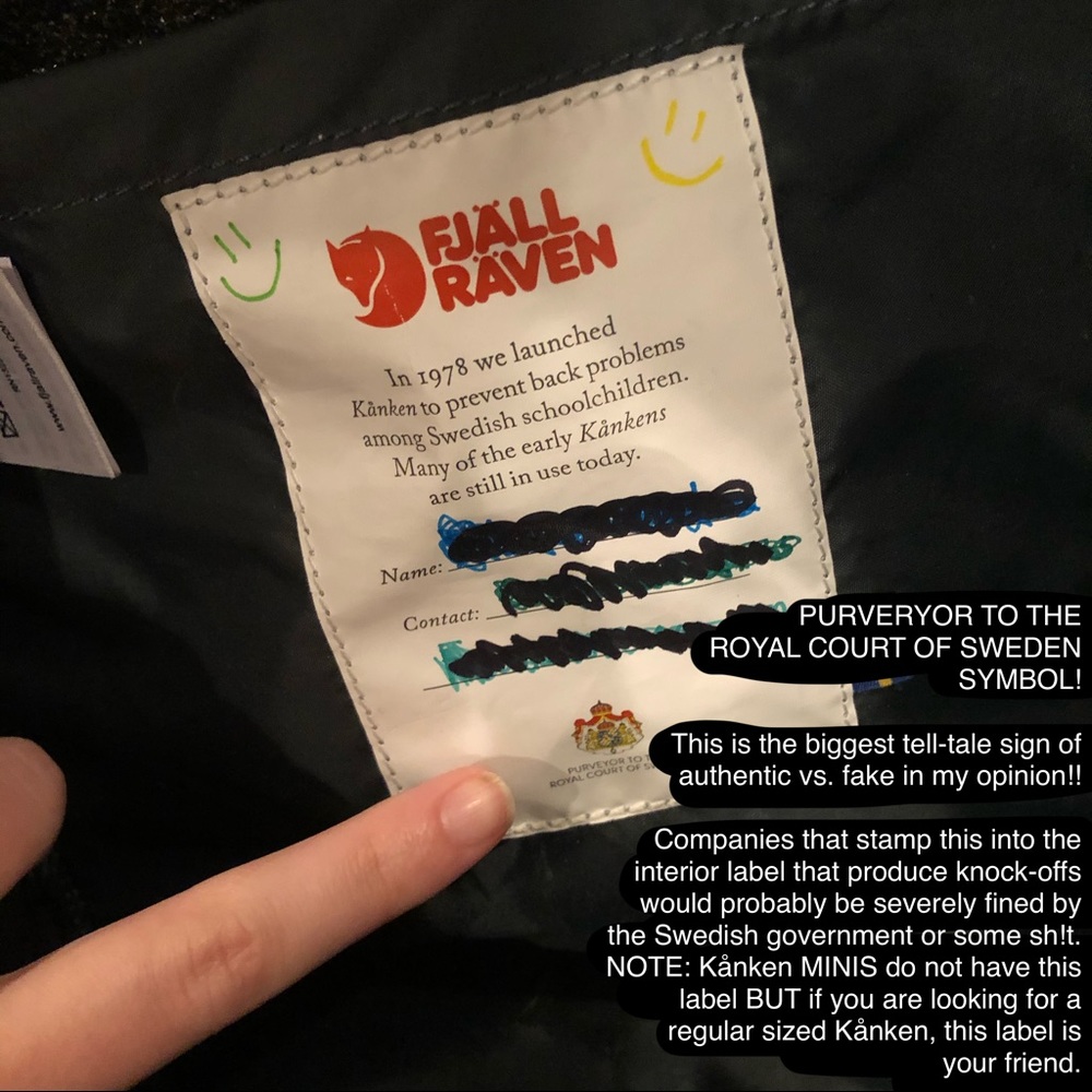 HOW TO SPOT A FAKE KÅNKEN! - Picture 9 of 12